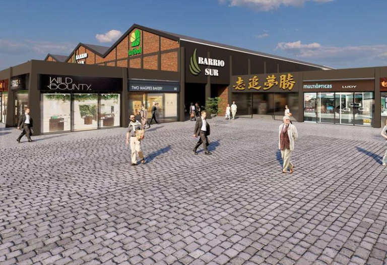 Nuevo Centro Comercial Barrio Sur en San Carlos